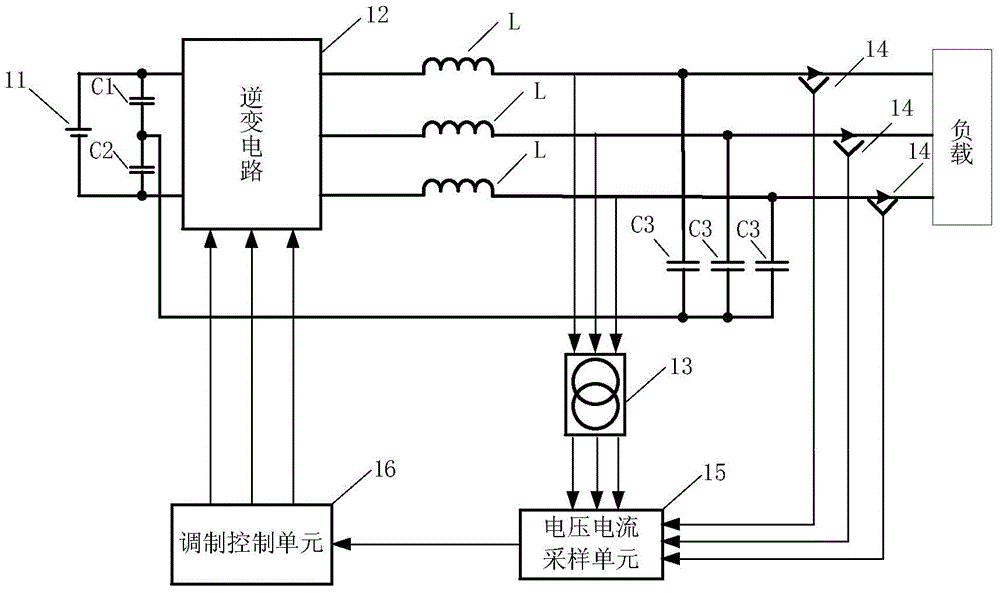 一種逆變電源裝置的制造方法附圖