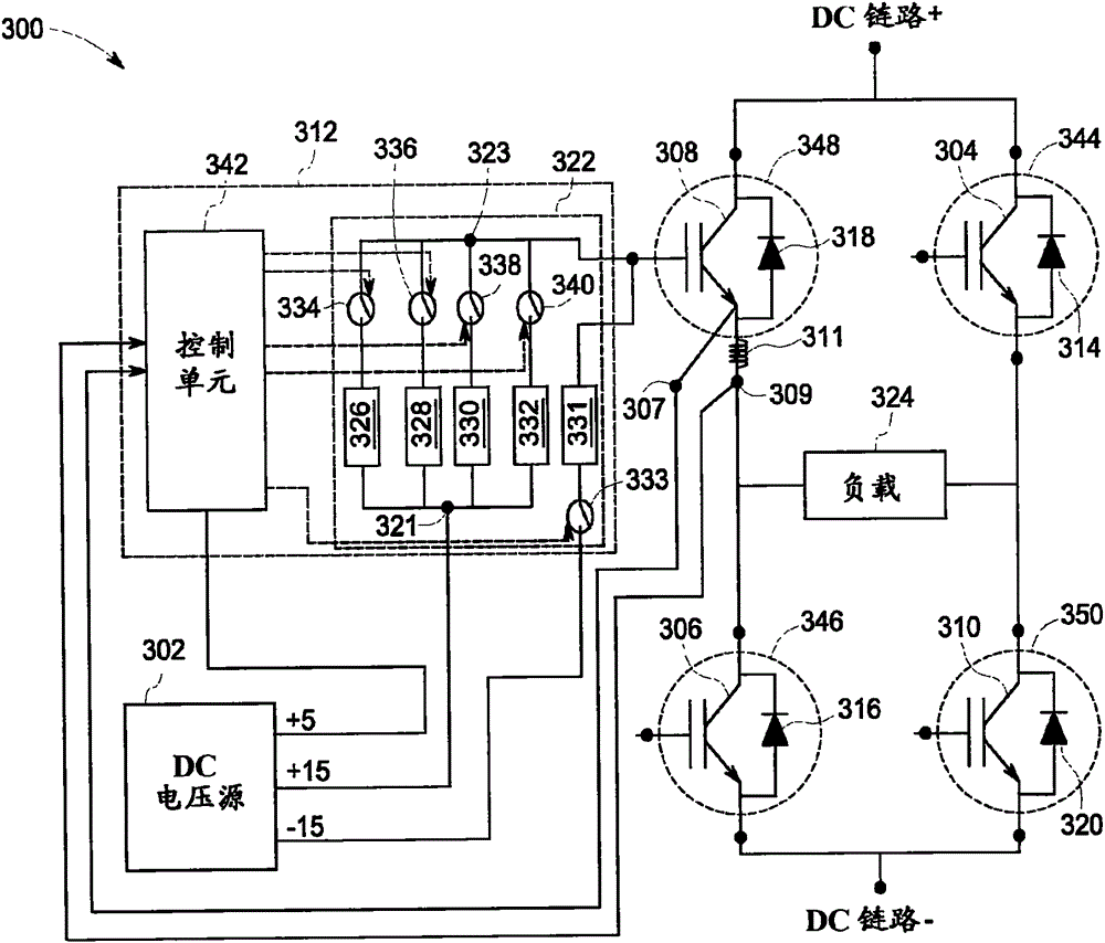 用于驅(qū)動(dòng)功率開(kāi)關(guān)的柵極驅(qū)動(dòng)器電路的制作方法附圖