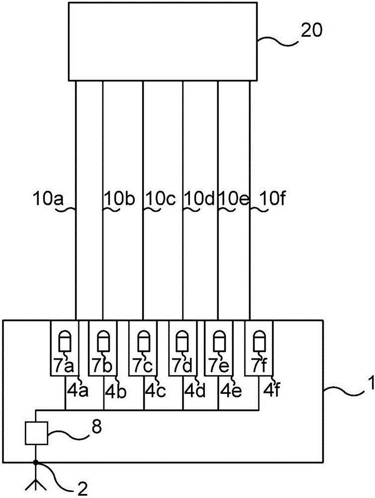 用于經(jīng)過光纖向電氣設(shè)備供應(yīng)功率的光功率供應(yīng)單元的制作方法附圖