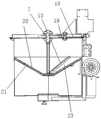 加熱攪拌機(jī)的制作方法附圖