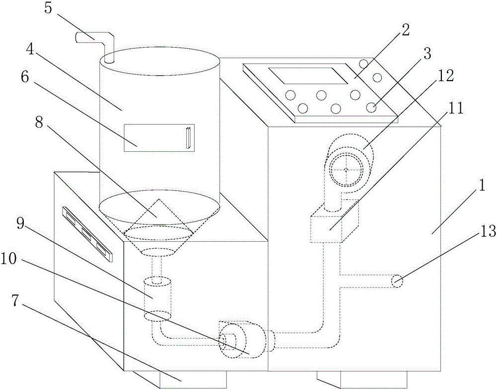 一種除濕干燥機(jī)的制作方法附圖