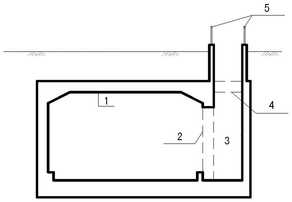 一種側(cè)向敞開(kāi)的城市地下道路結(jié)構(gòu)形式的制作方法附圖