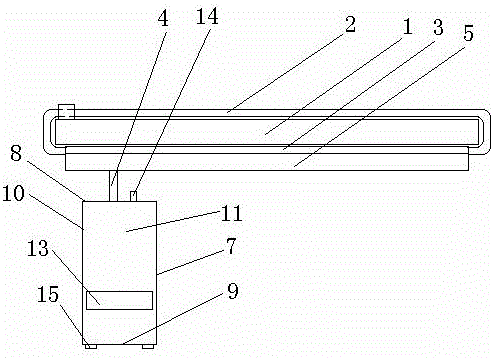 一種掛靠式書櫥的制作方法附圖