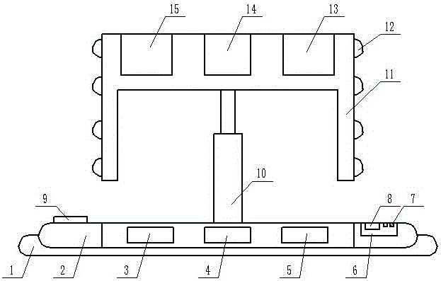 一種高度可調(diào)的新型照明燈具的制作方法附圖