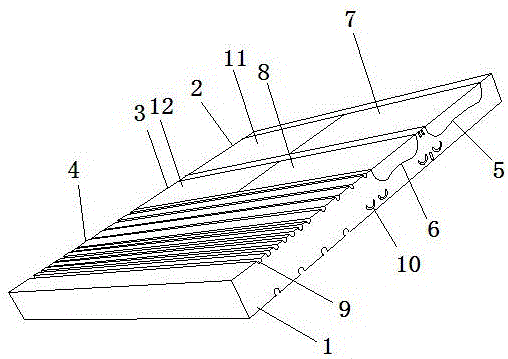 一種可調(diào)節(jié)海綿床墊的制作方法附圖