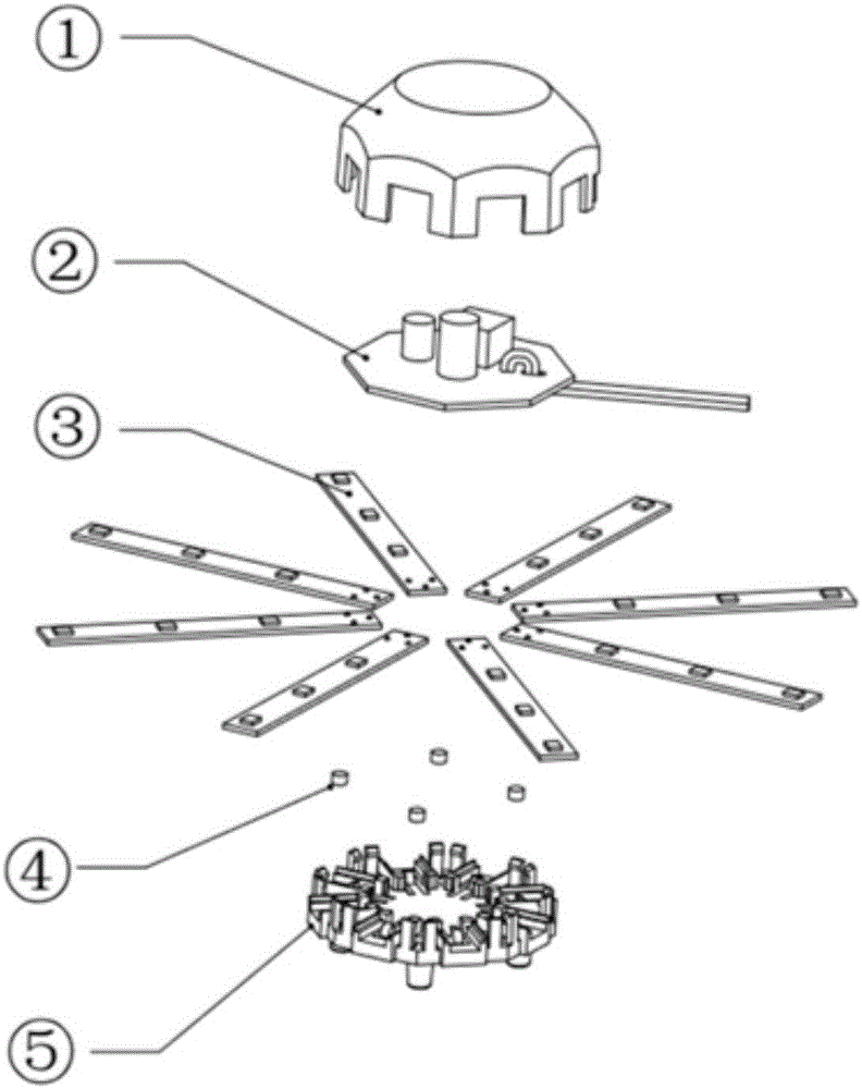 一種環(huán)管led燈的制作方法附圖