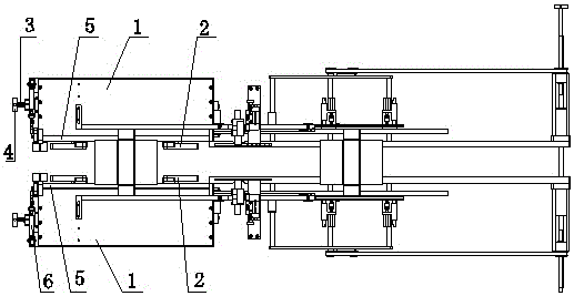 V槽式盒坯成型機(jī)的成型機(jī)構(gòu)的制作方法附圖