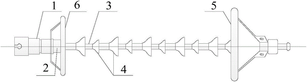 一種±800kV直流棒形懸式復(fù)合絕緣子的制作方法附圖