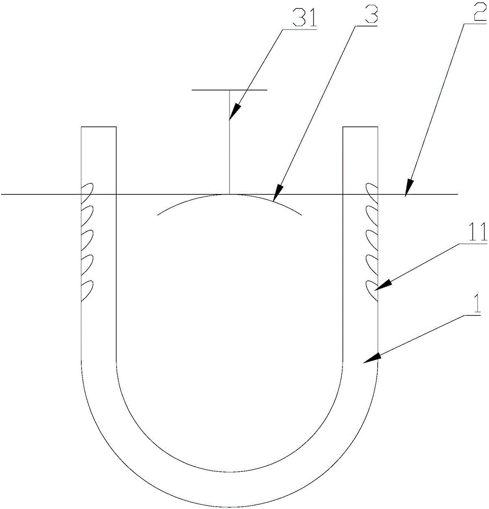 一種馬蹄形階梯型減壓頭圈的制作方法附圖