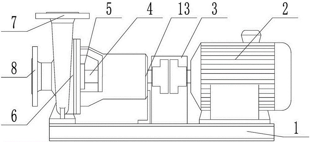 一種熱水循環(huán)節(jié)能水泵的制作方法附圖