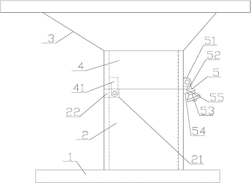 一種新型襪子縫頭機機座的制作方法附圖