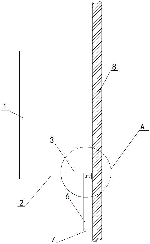 一種大型容器類操作平臺(tái)簡(jiǎn)易支架的制作方法附圖