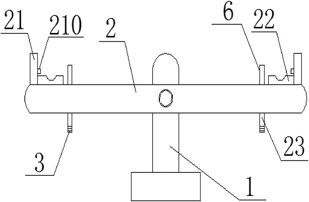 一種可調(diào)節(jié)蹺蹺板的制作方法附圖