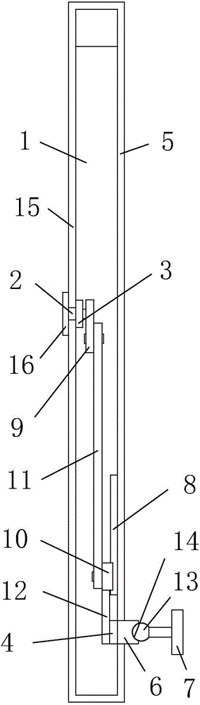 關(guān)門省力的房門的制作方法附圖