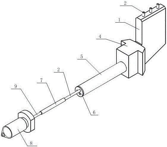 一種航空發(fā)動機(jī)三點(diǎn)總壓探針的制作方法附圖