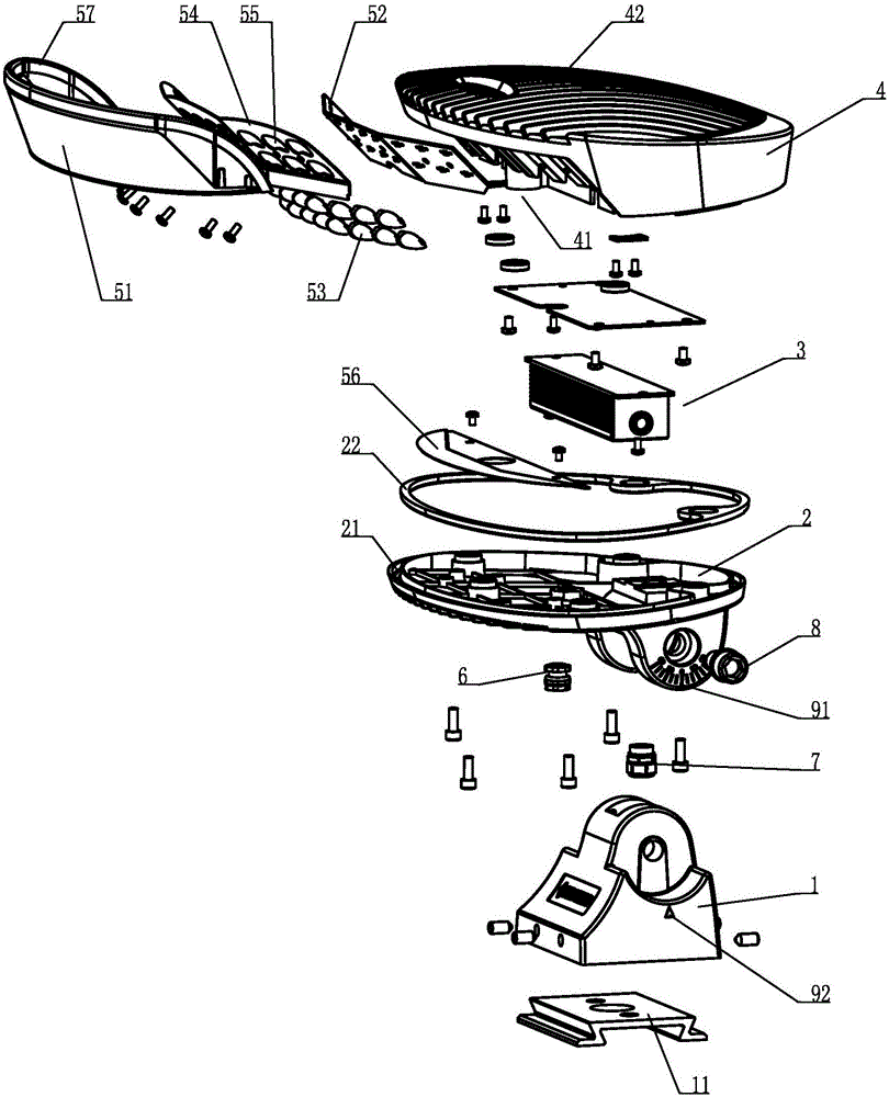 一種低空照明燈具的制作方法附圖