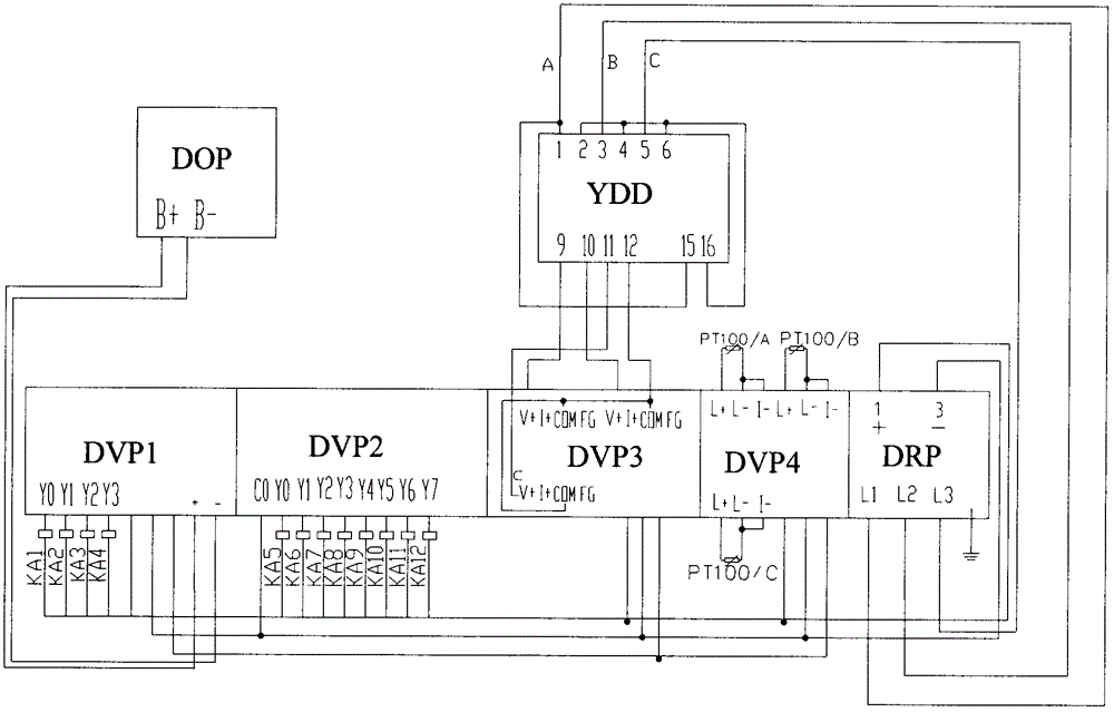 一種可更換抽屜柜的控制電路的制作方法附圖