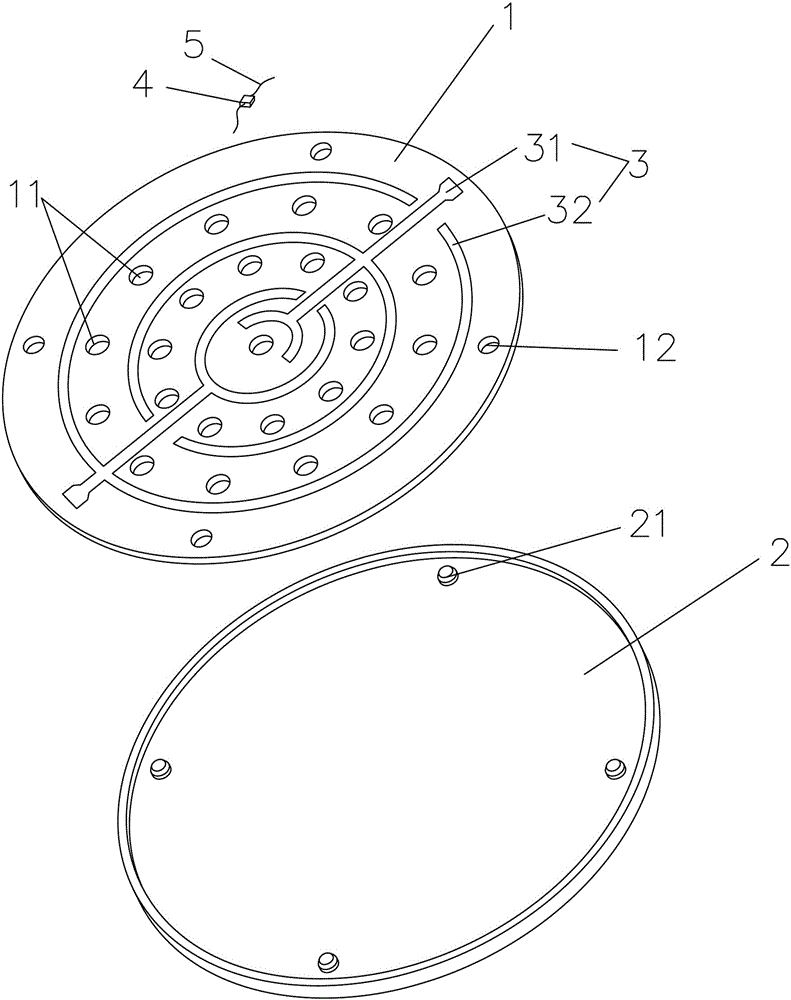 一種具有雙面雙色溫發(fā)光結(jié)構(gòu)的pcb板的制作方法附圖