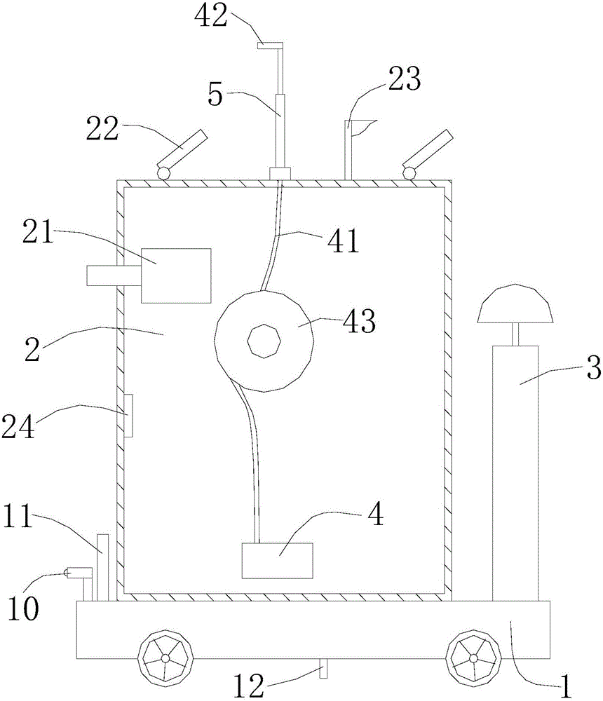 一種戶外自動化噴灌機的制作方法附圖