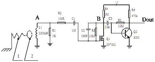 報(bào)警器低功耗振動(dòng)檢測(cè)電路的制作方法附圖