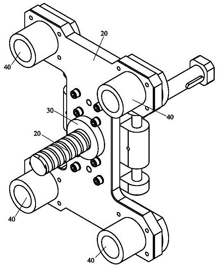 穩(wěn)定性好的模具鎖模機(jī)構(gòu)的制作方法附圖