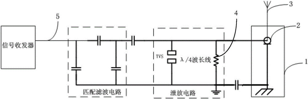 一種用于射頻端口的靜電防護(hù)裝置的制造方法附圖