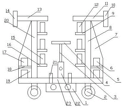 物聯(lián)網(wǎng)元器件移動升降式安裝防護系統(tǒng)的制作方法附圖