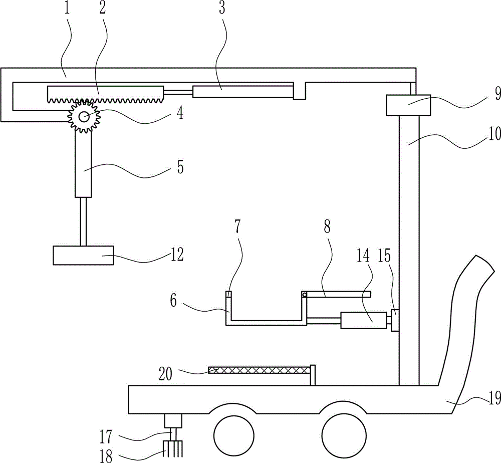 一種建筑工地用廢釘高效收集清洗裝置的制造方法附圖