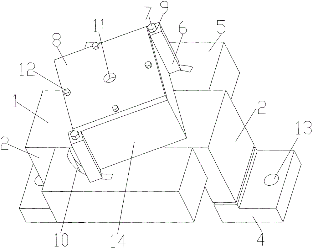 一種電機(jī)支撐架的制作方法附圖