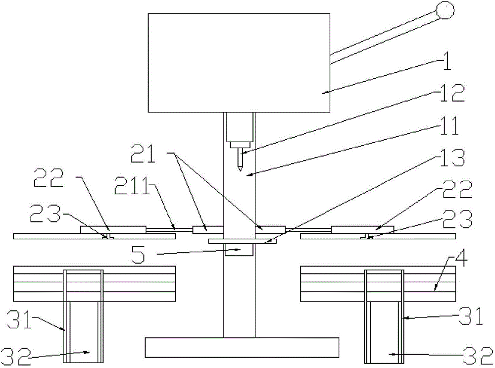 一種全自動鉆床的制作方法附圖