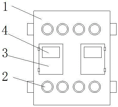 一種強電井的制作方法附圖