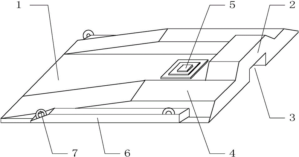 牽引車(chē)鵝頸摘放機(jī)構(gòu)的制作方法附圖