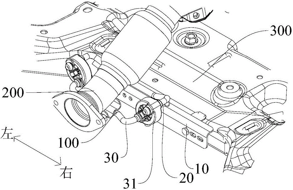 安裝支架以及具有其的車輛的制作方法附圖