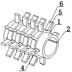 一種套裝式禽骨絞碎機(jī)構(gòu)的制作方法附圖