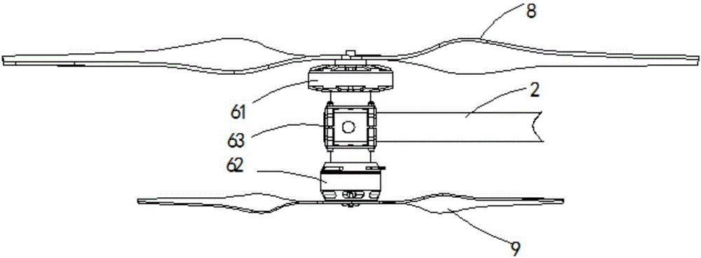 具有外置式電調(diào)結(jié)構(gòu)的無(wú)人機(jī)的制作方法附圖