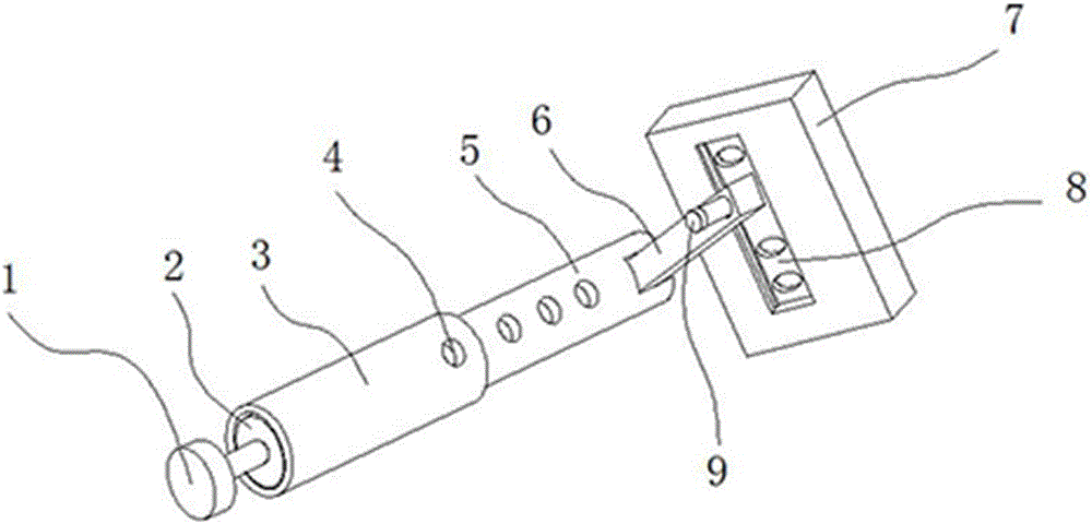 一種能多角度調(diào)節(jié)的車(chē)內(nèi)后視鏡的制作方法附圖