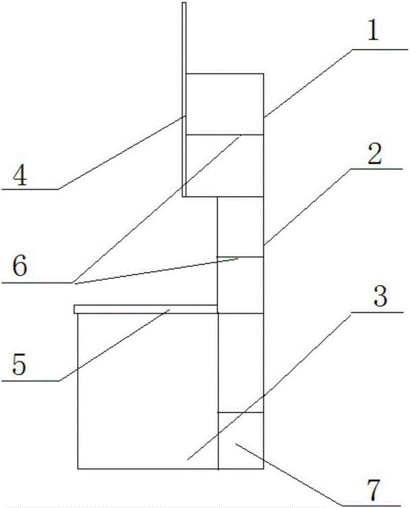 櫥柜的結(jié)構(gòu)系統(tǒng)的制作方法附圖