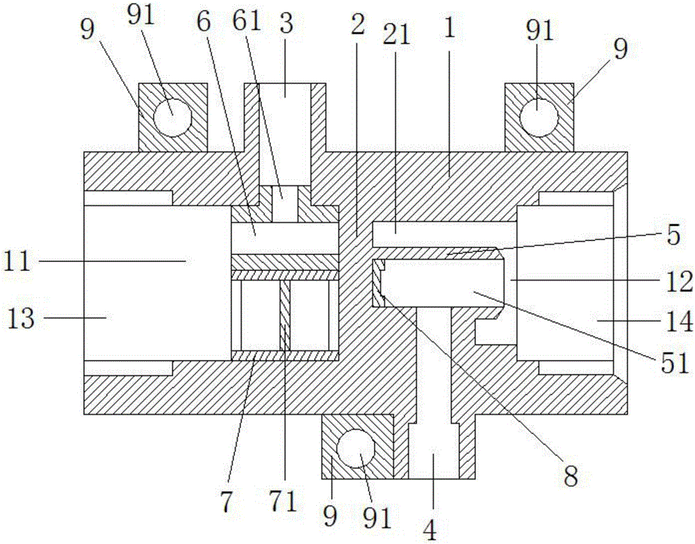 一種電磁閥閥體的制作方法附圖