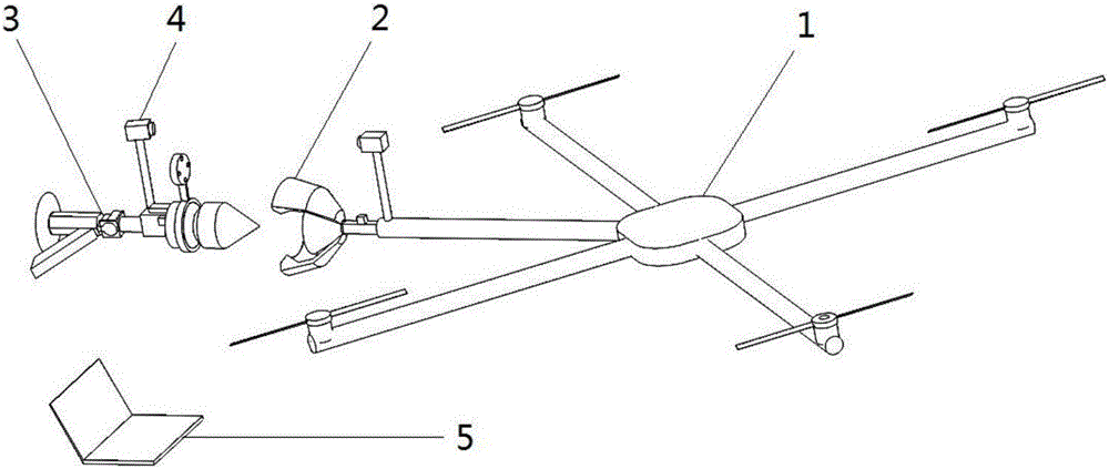 空間快速機(jī)動(dòng)布控子母式機(jī)器人的制作方法附圖