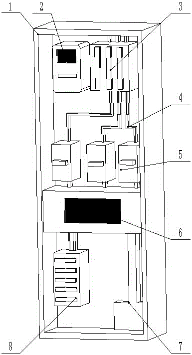 一種智能化控制節(jié)能配電柜的制作方法附圖